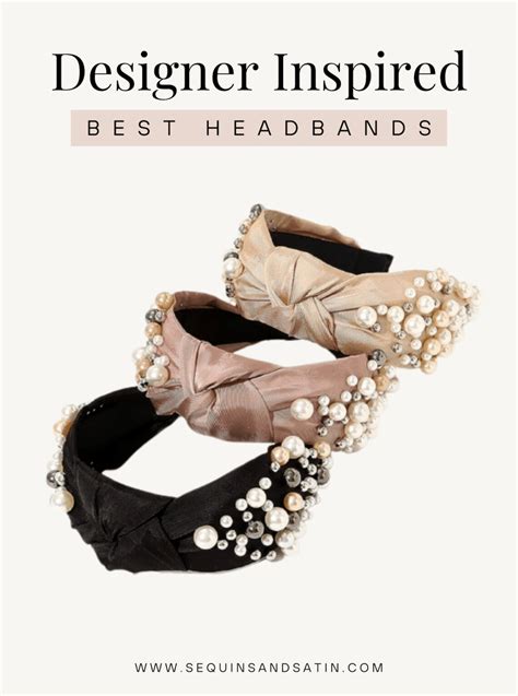 designer inspired headbands.